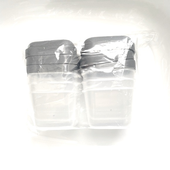 🆕 6-Ct Plastic Snack Containers with Lids - Picture 3 of 7